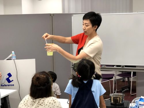 親子の食育講座in福岡「ジュース」